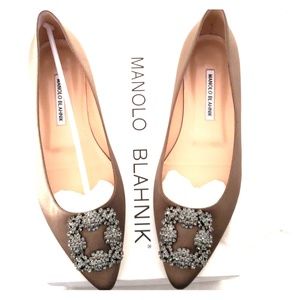 ❌SOLD❌ Brand new Manolo Blahnik Hangisi Flats.